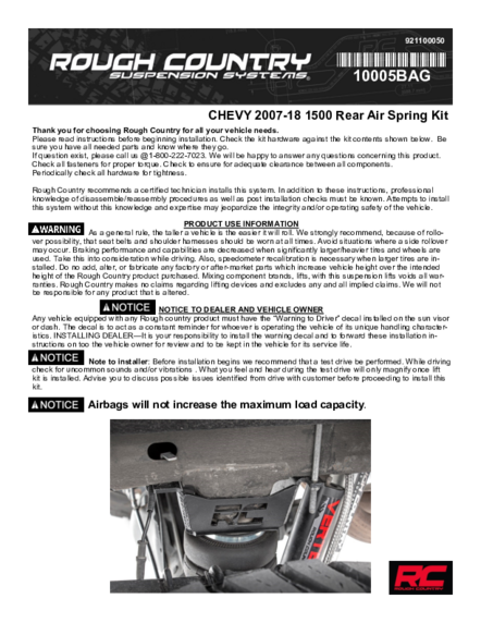 Installation Manual